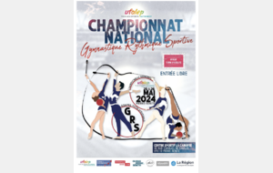 Les 25-26 mai, c'est le championnat national UFOLEP GRS équipes et ensembles à Pierre-Bénite