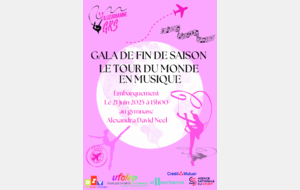 RETOUR SUR LE GALA DU CLUB